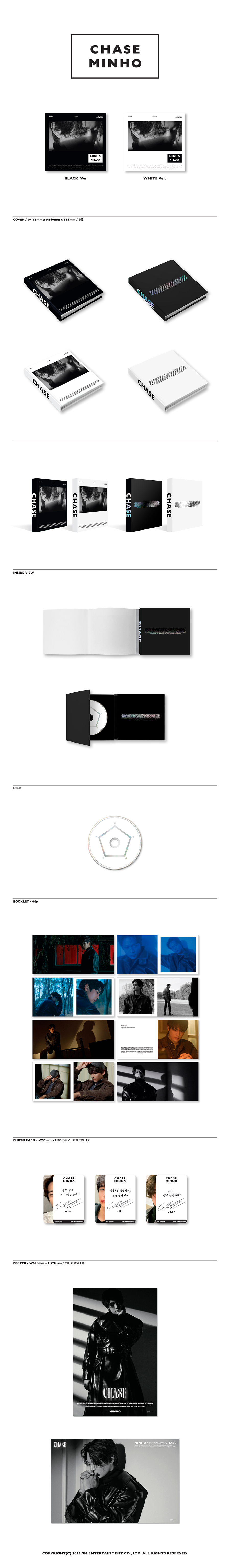 kr.ktown4u.com : 민호 (MINHO) - 미니앨범 1집 [CHASE] (Complete